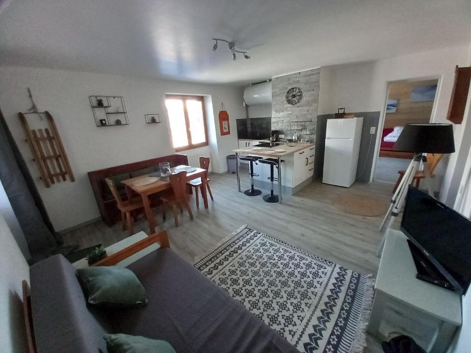 La Plagne Proche Montchavin Appartement Calme Vue Top Luaran gambar